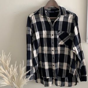 Zara plaid Flannel button up